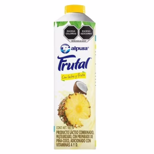 Alpura frutal, piña coco 900ml.