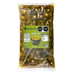 CHILES JALAPEN╠âOS EN RODAJAS