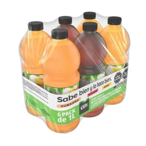 JUGO DEL VALLE SURTIDO 6 PZAS DE 1L