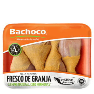 PIERNAS DE POLLO BACHOCO PAQUETE 6 PIEZAS