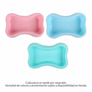 PLATO HUESO PARA PERRO -PIEZA