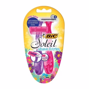 RASTRILLO BIC SOLEIL MUJER CON RECORTADOR