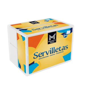SERVILLETA MEMBERS MARK 4 PAQUETES DE 250 PIEZAS