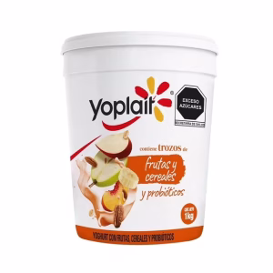 Yoghurt Yoplait con frutas y cereales 1Kg.